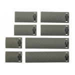 ACM ERGO type RIS rail panels set - foliage